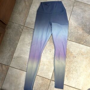 ALO YOGA Vapor High Waist Gradient Ombre Dusk Legging XS